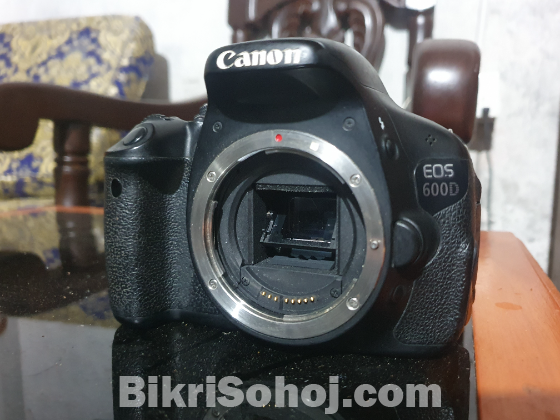 Full Fresh Canon 600D on low budget